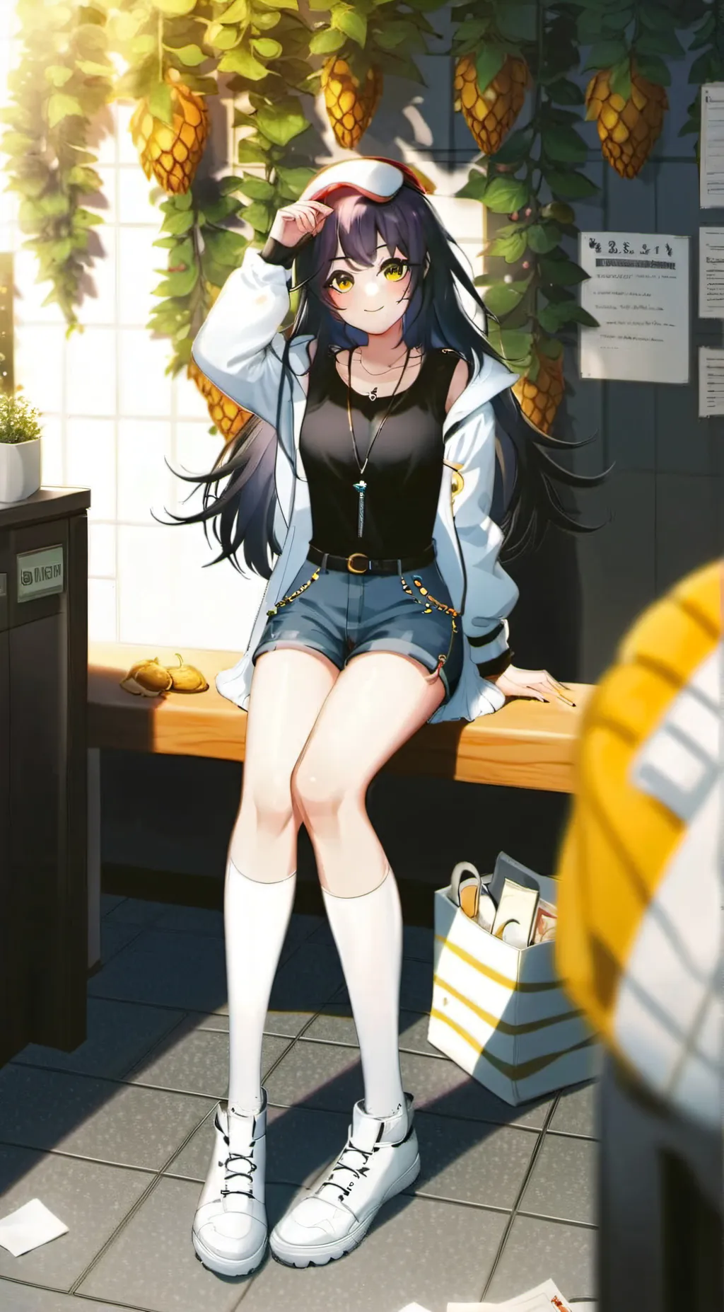 ai character: lilya background