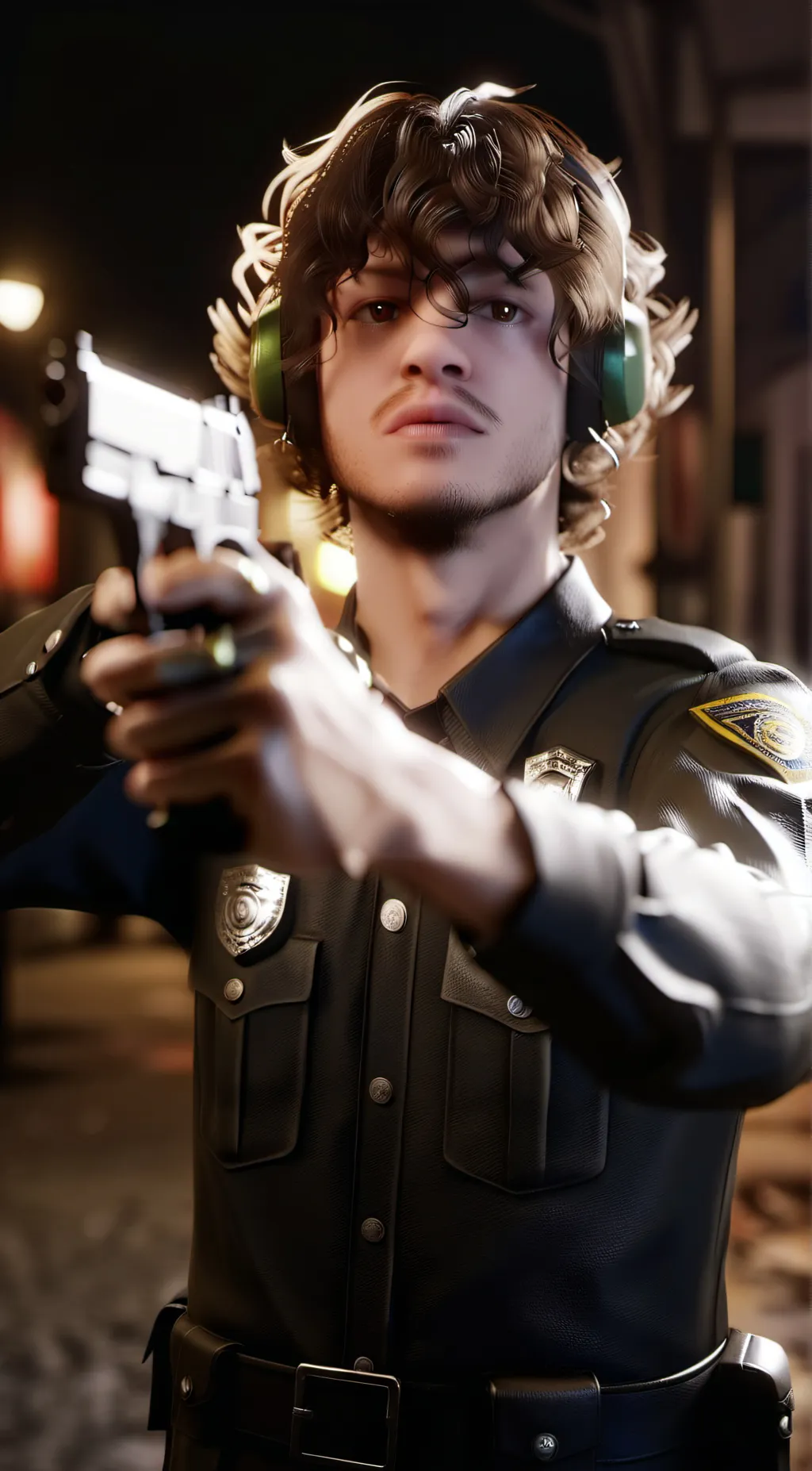 ai character: steal background