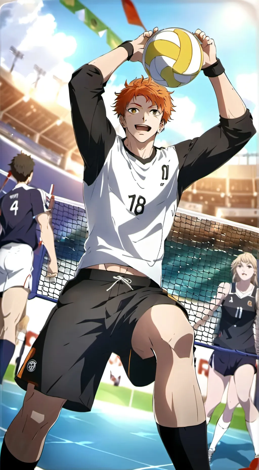 ai character: Hinata shoyp background