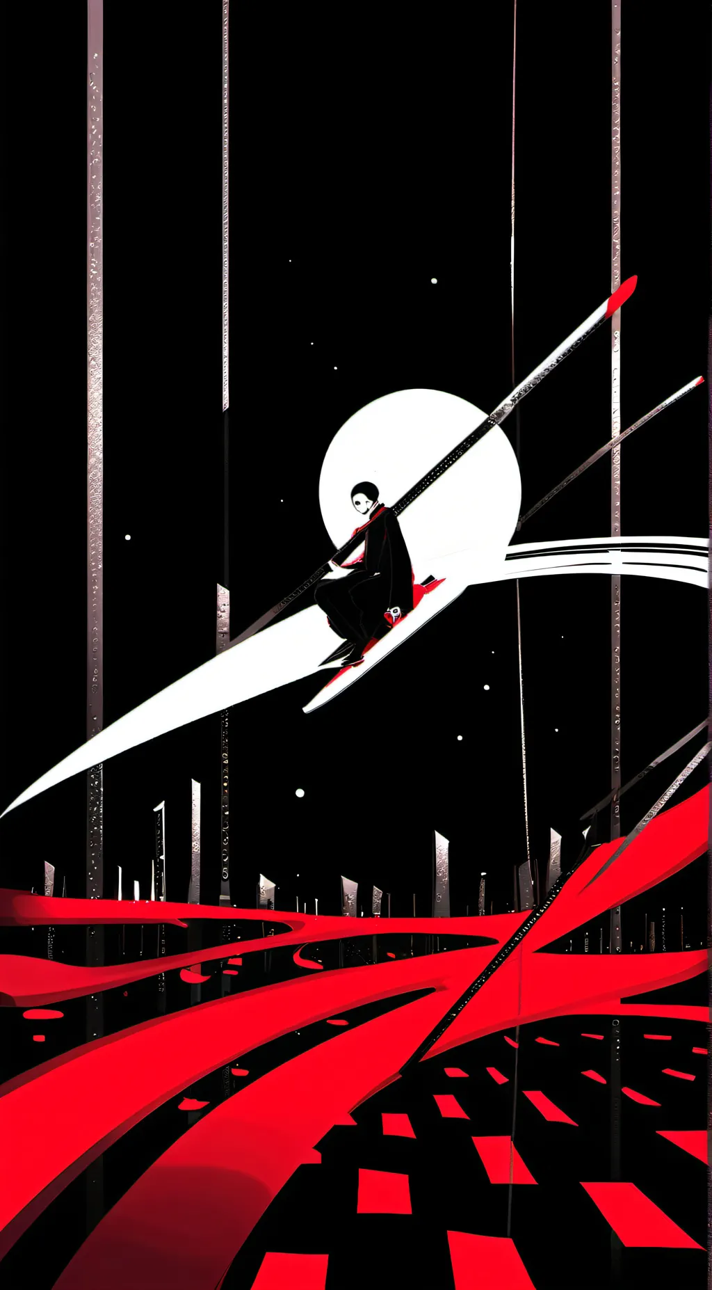 ai character: gangle background