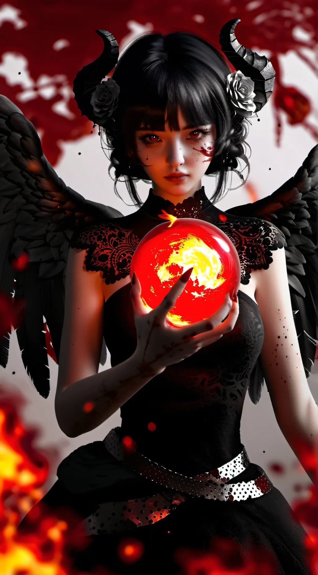 ai character: Victoria  background