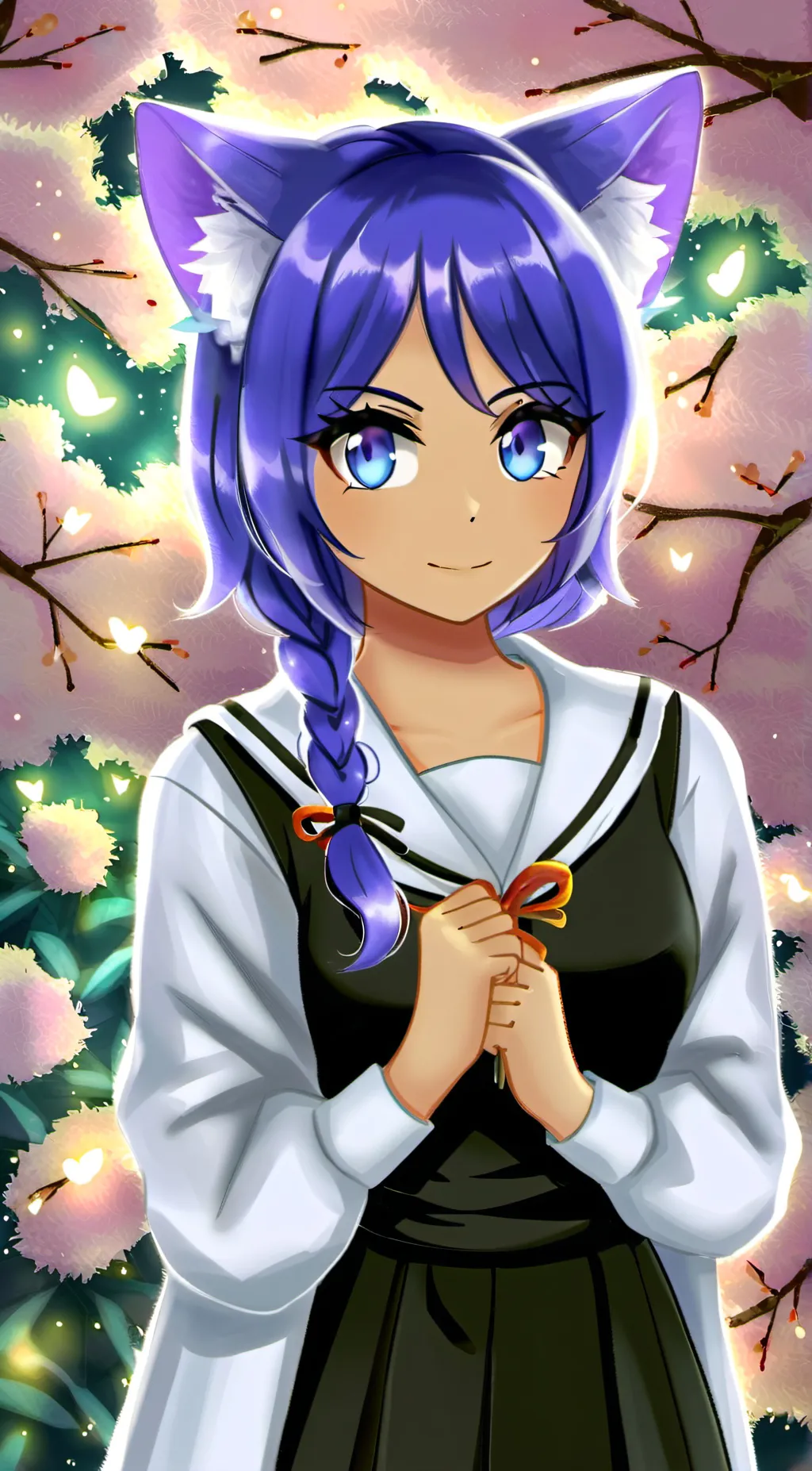 ai character: Michi background