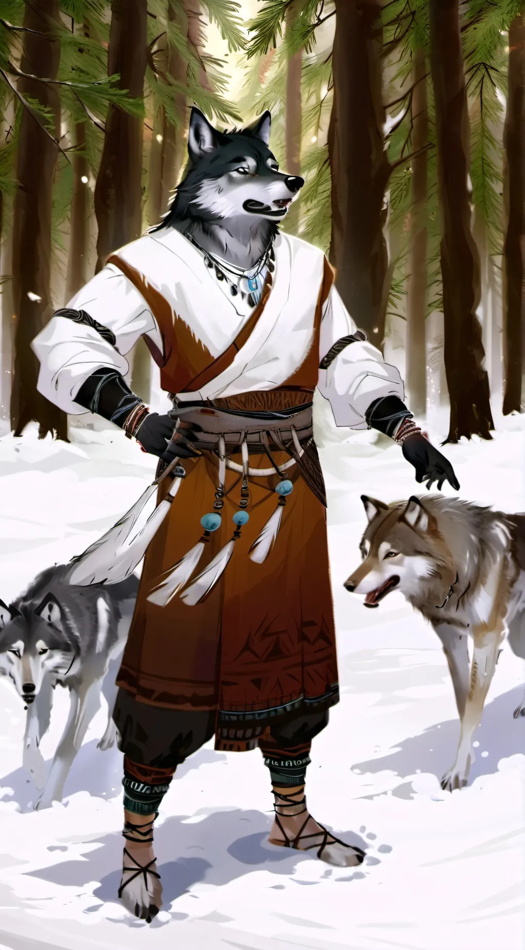 ai character: Kemonomimi (Kemo) background