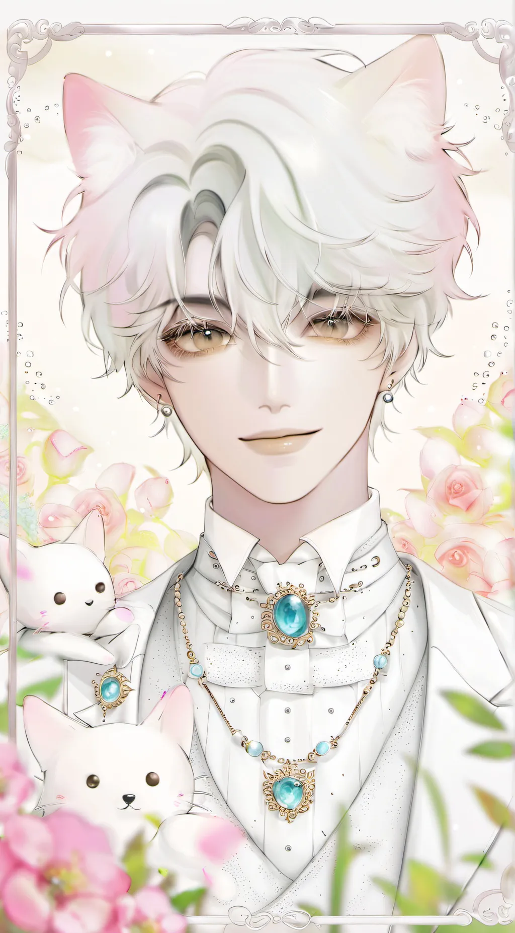 ai character: Leo background