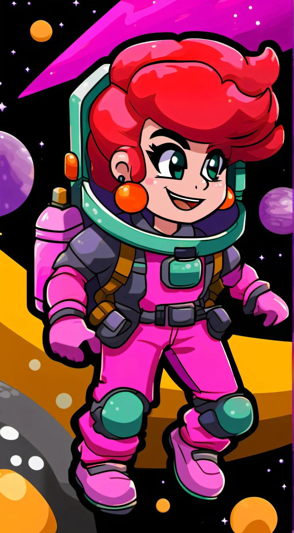 ai character: pam background