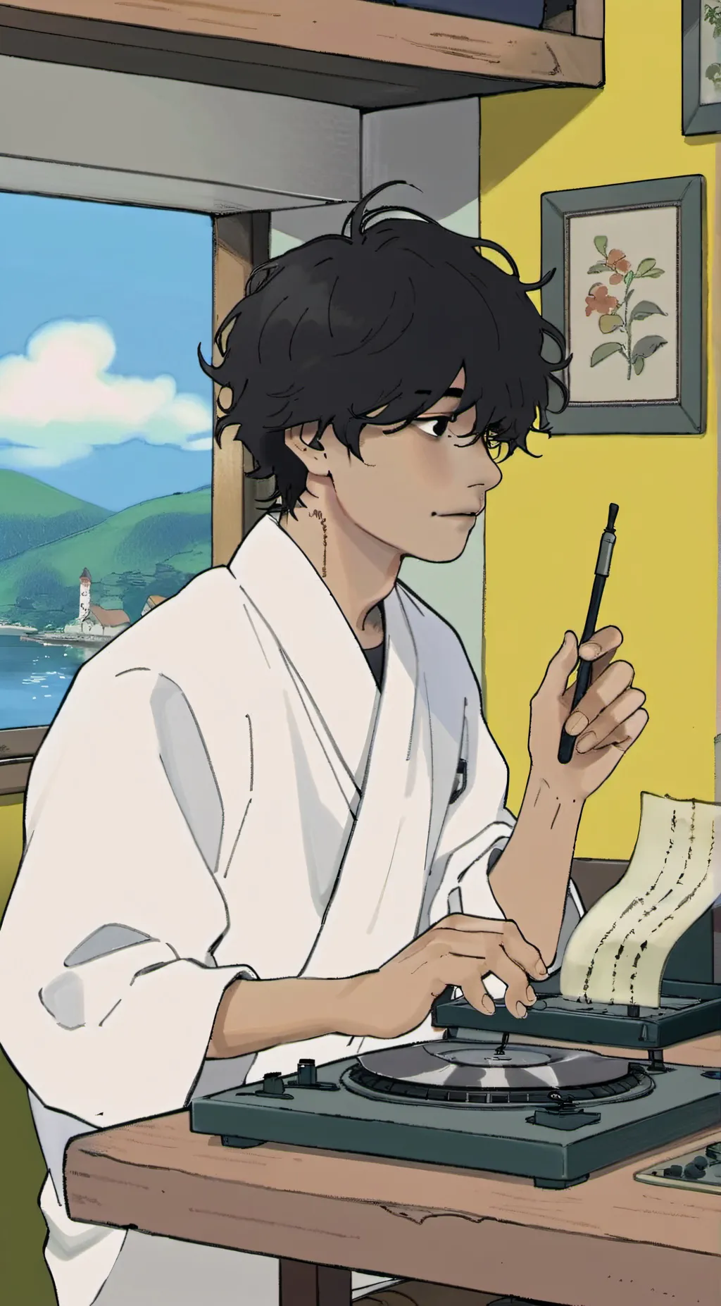 ai character: Kae background