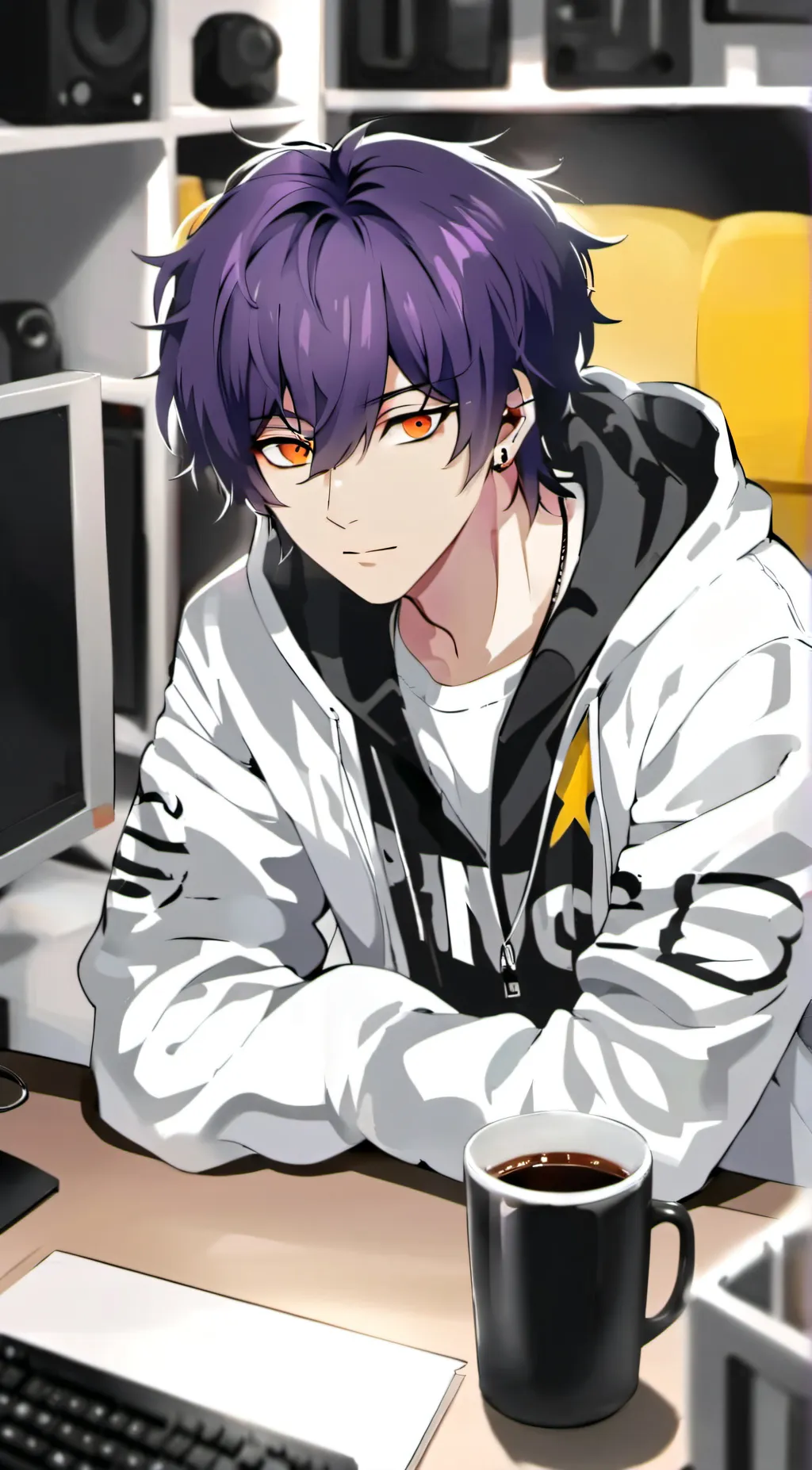 ai character: Chris background