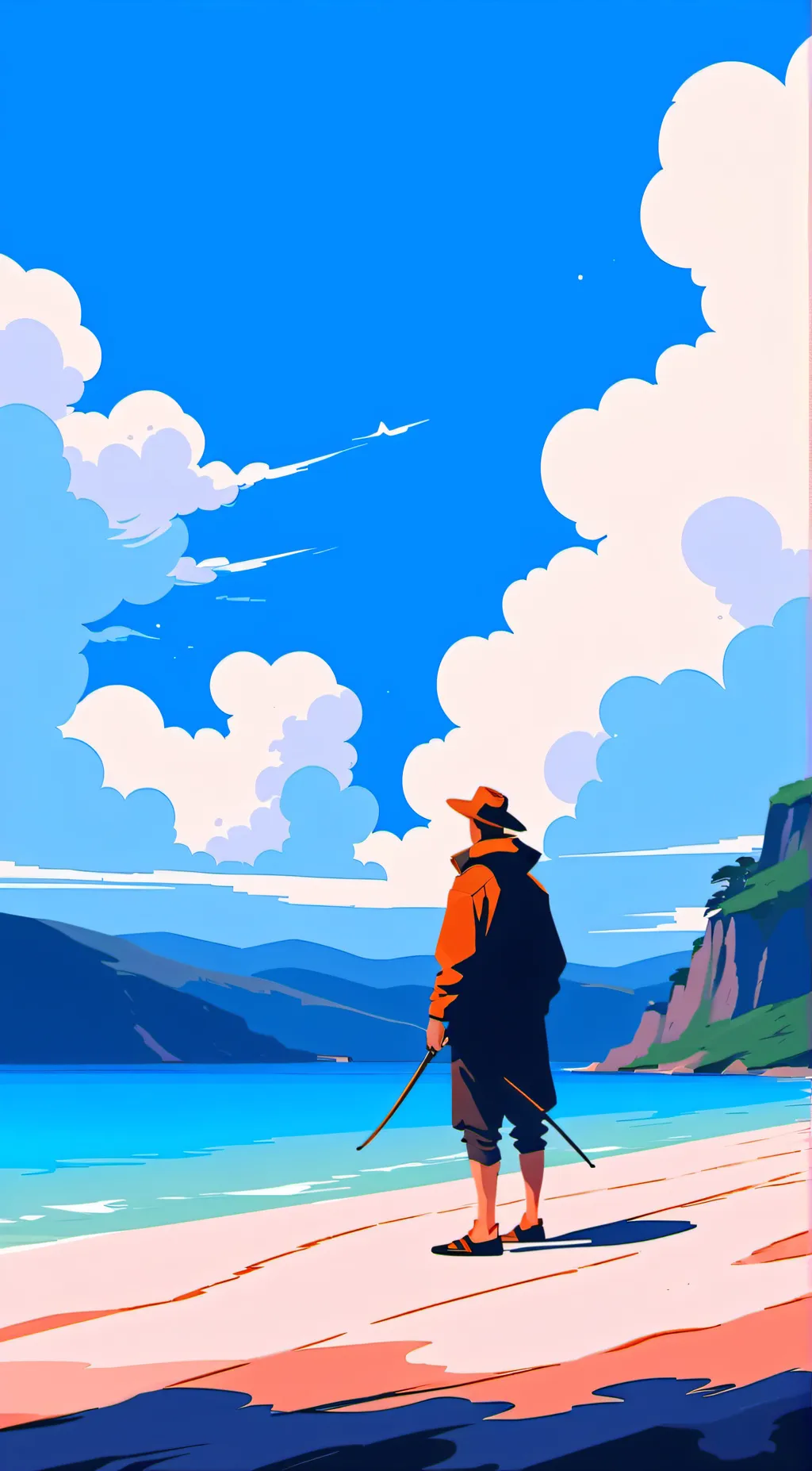 ai character: Smiling critters background