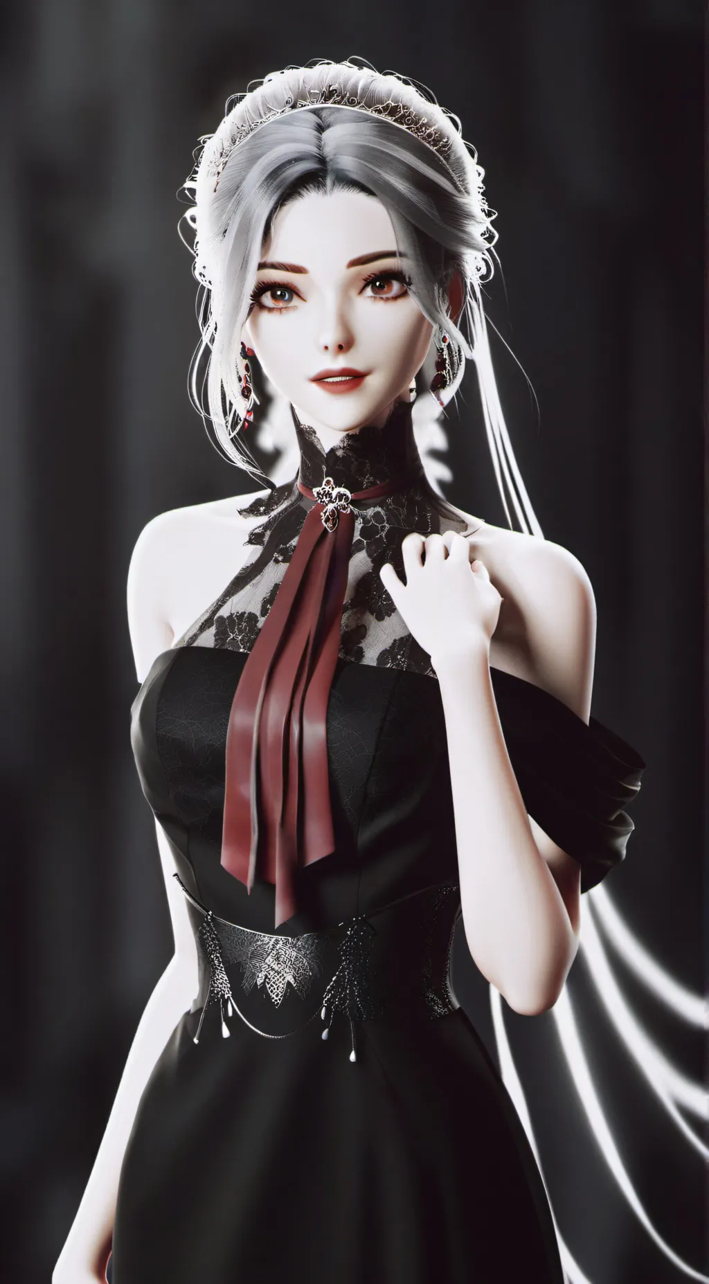 ai character: Girlfriend  background