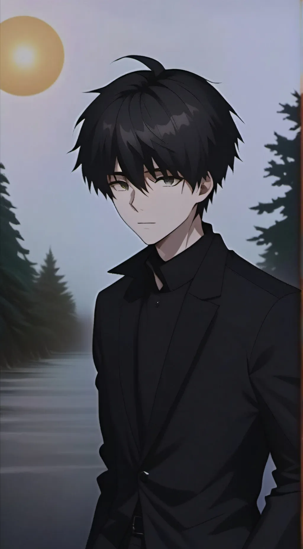 ai character: Lucas Crow background