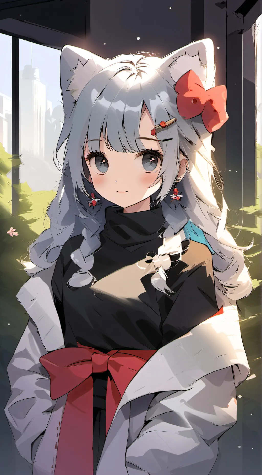 ai character: Sanrio background