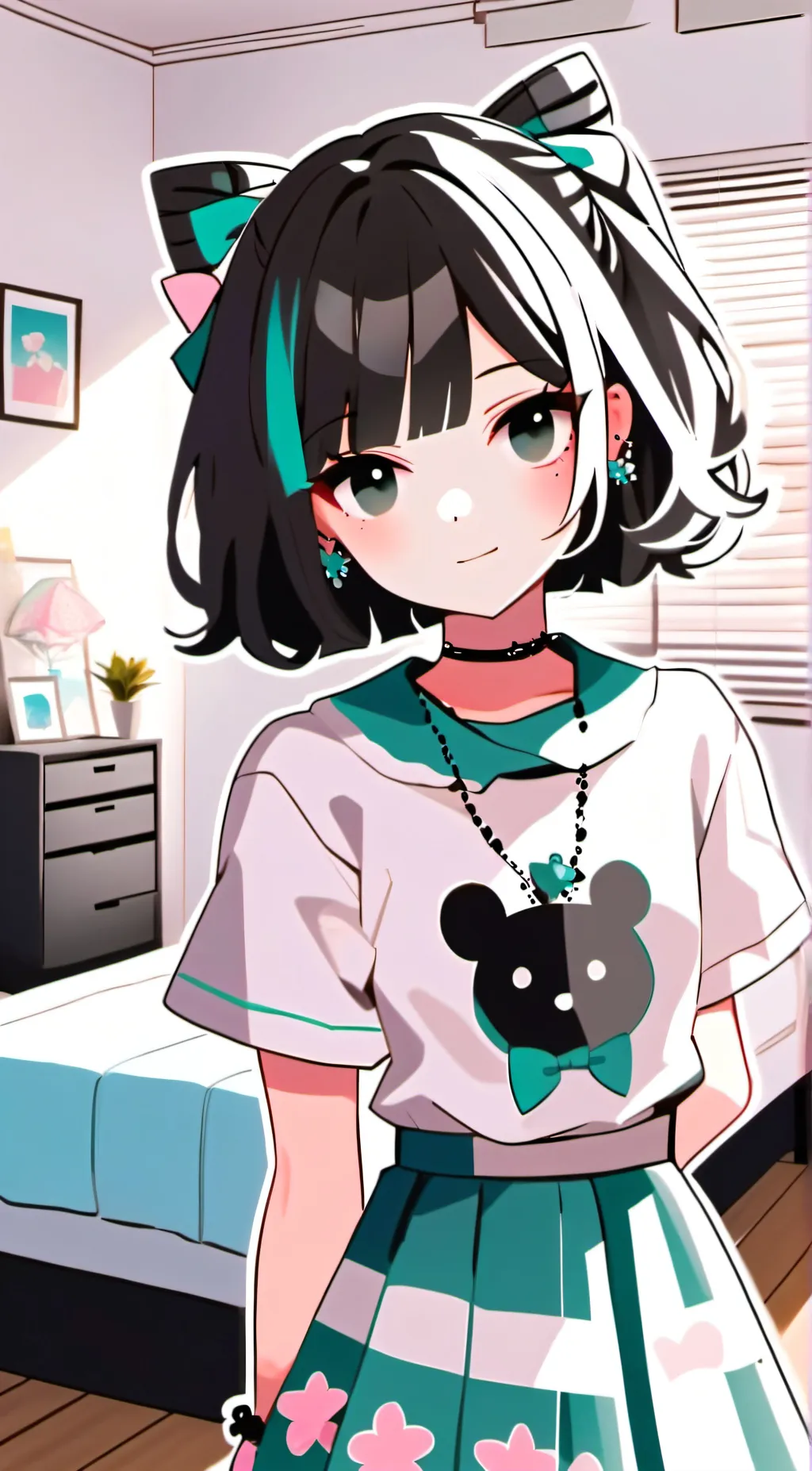 ai character: lily background