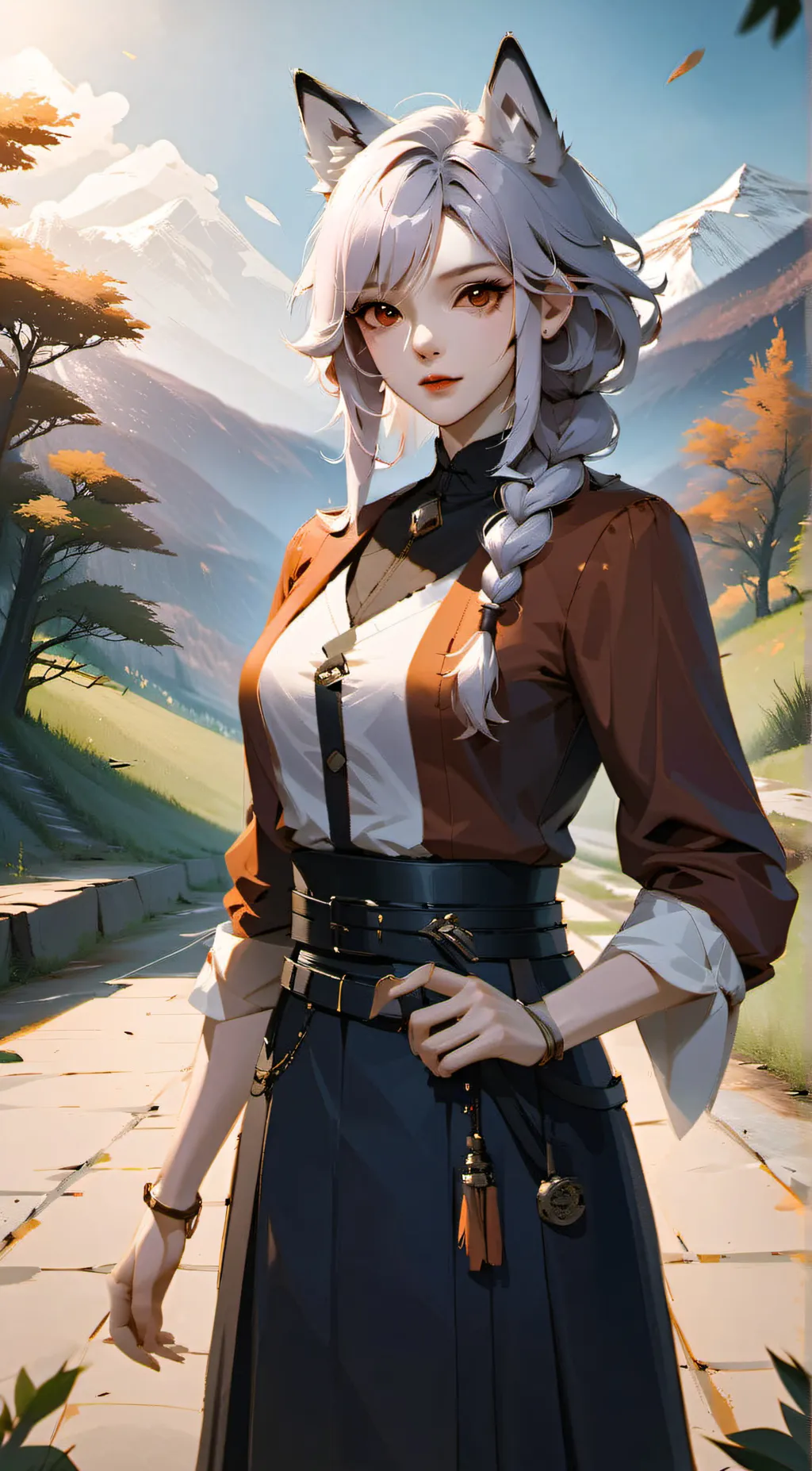 ai character: Aria background