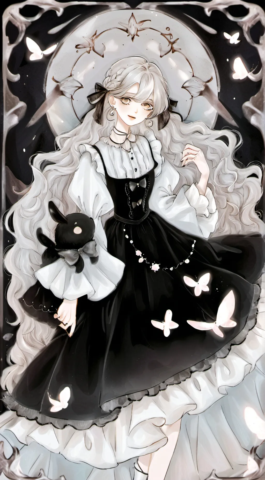 ai character: Lilly background