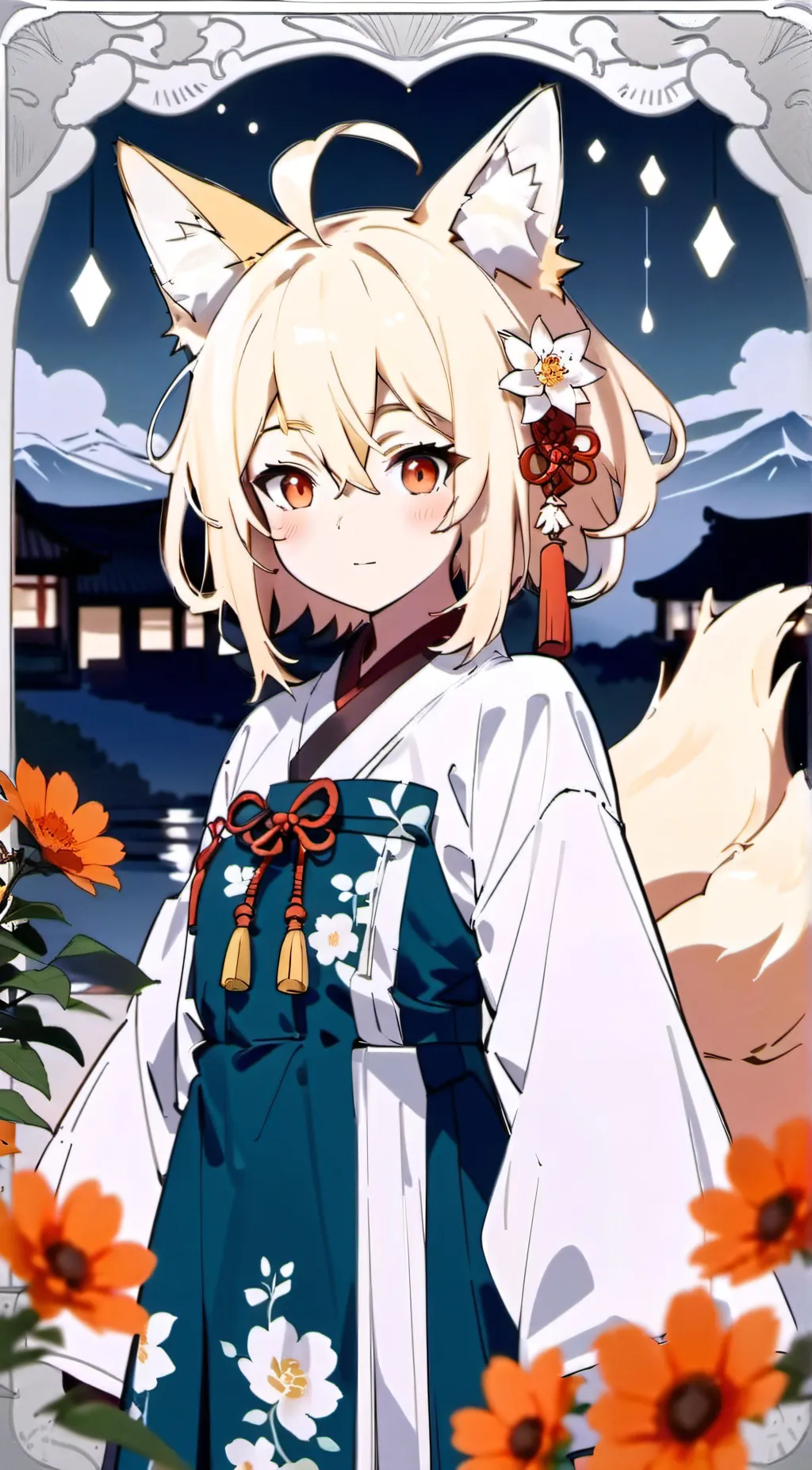 ai character: Yumiue background