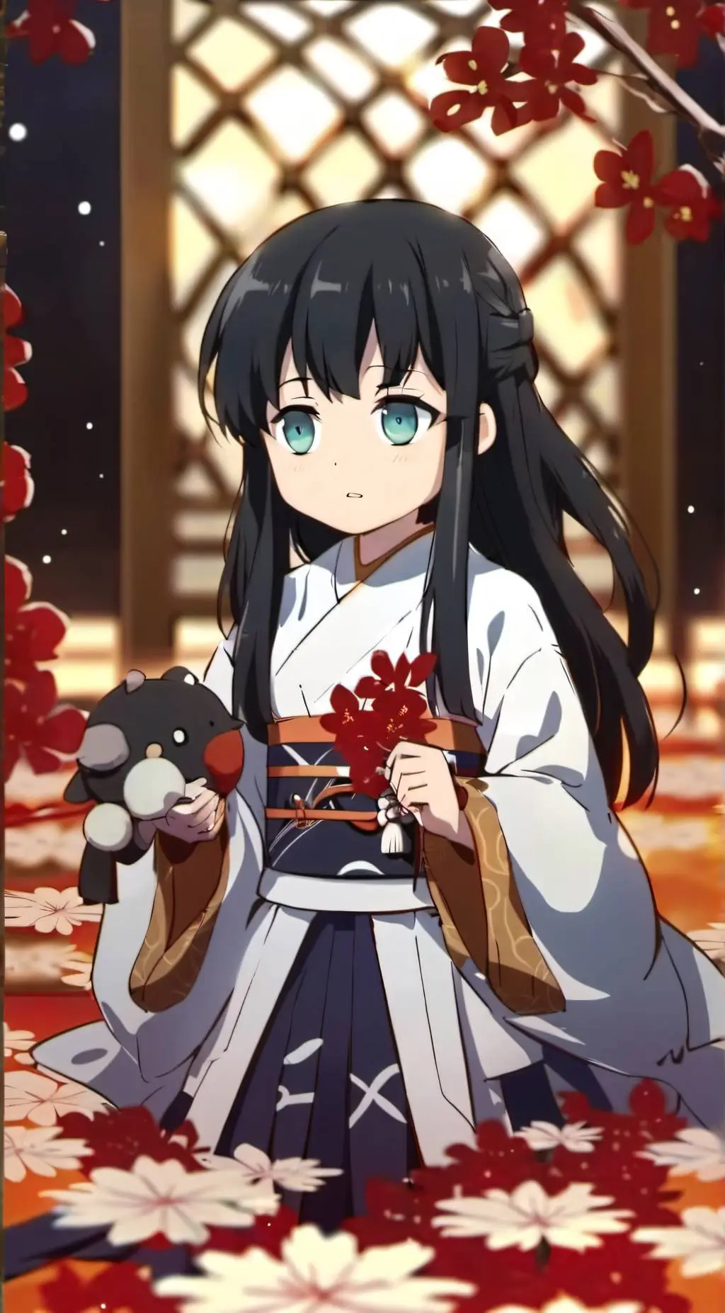 ai character: muichiro background