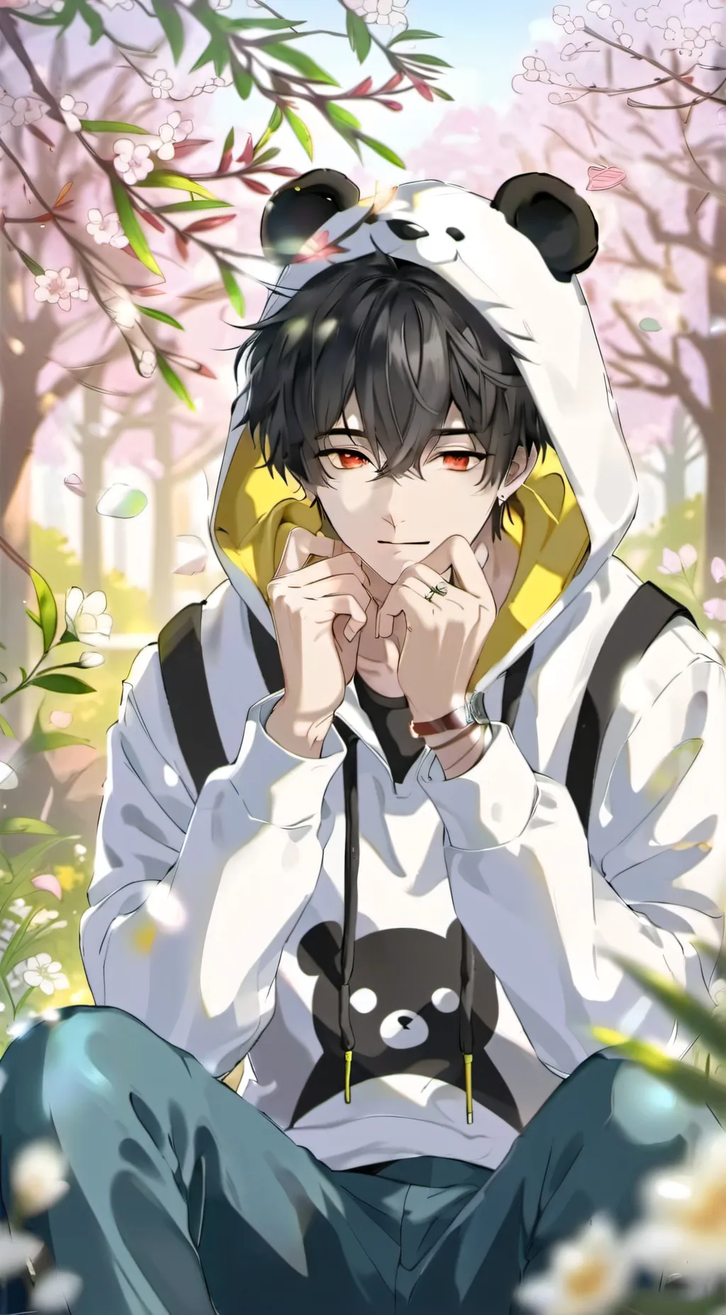 ai character: •~Zack~• background