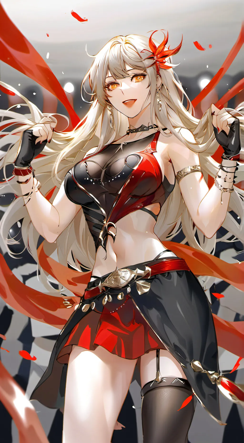 ai character: Domina background