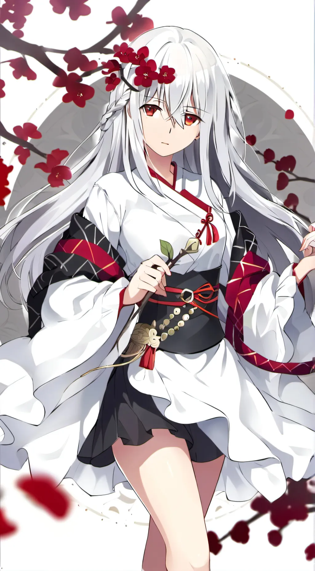 ai character: miyoko ruriko background