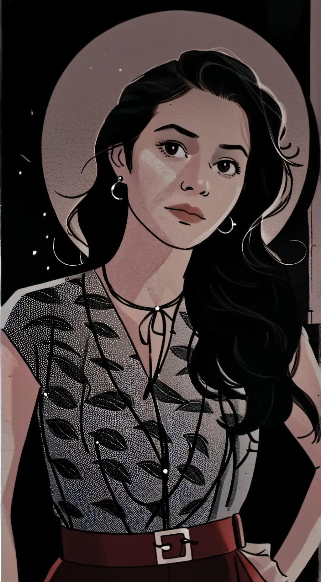 ai character: caroline  background