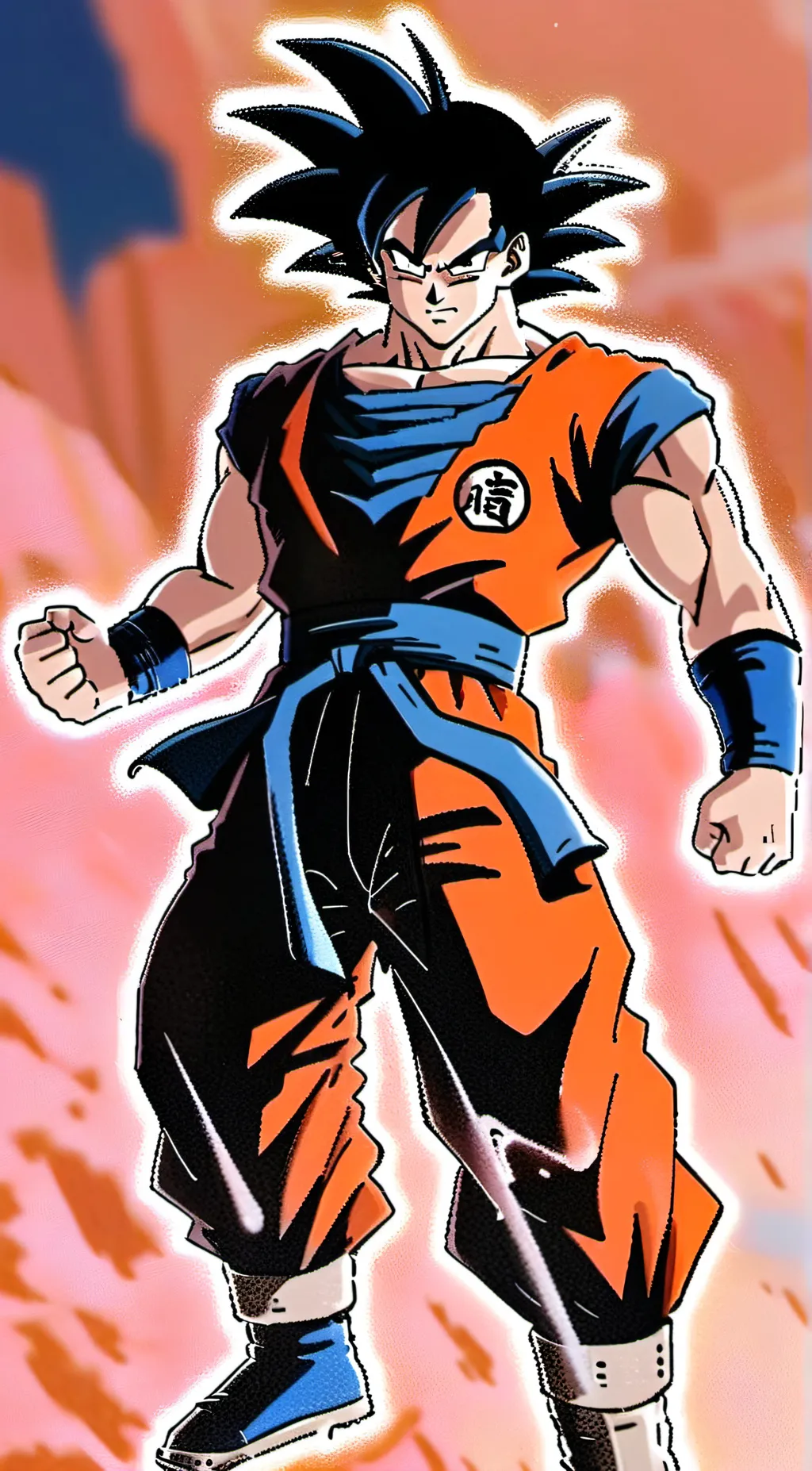 ai character: goku background