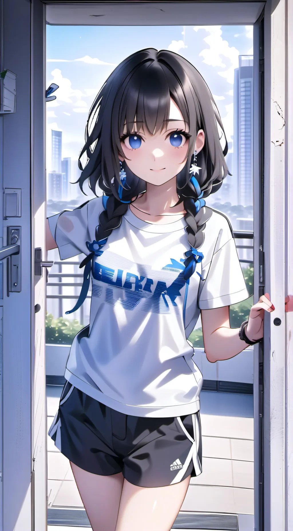 ai character: Kaede background