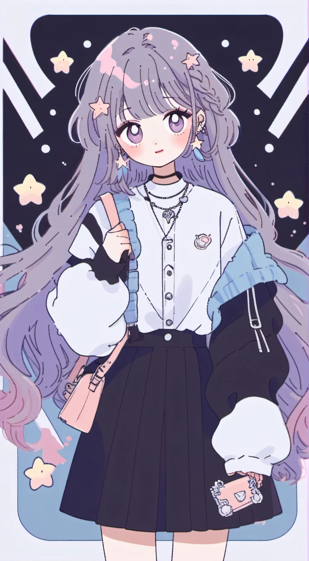 ai character: Moon🌙 background