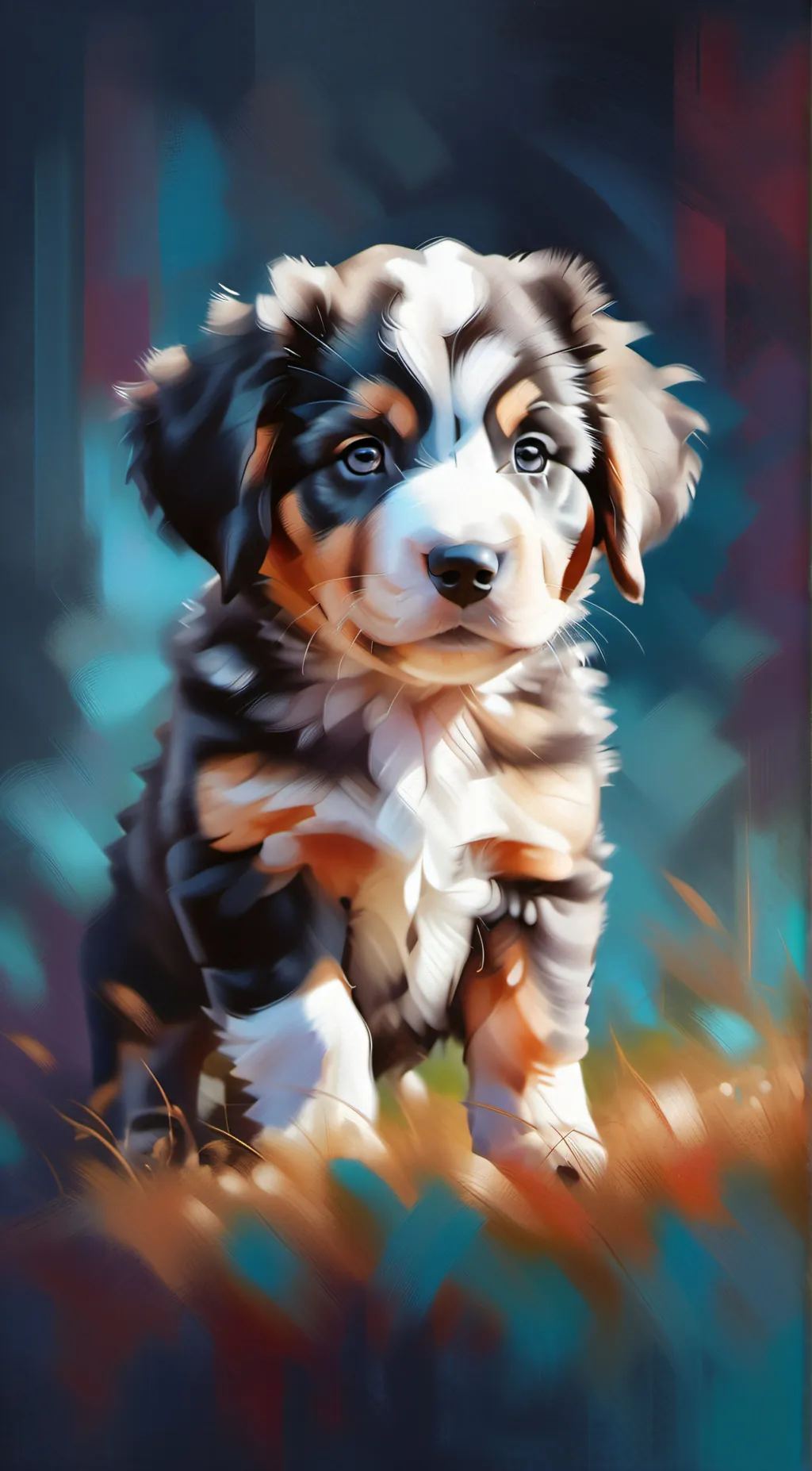 ai character: Puppy background