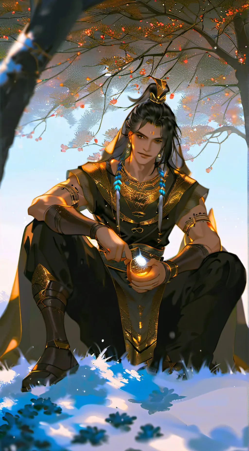 ai character: Kael background