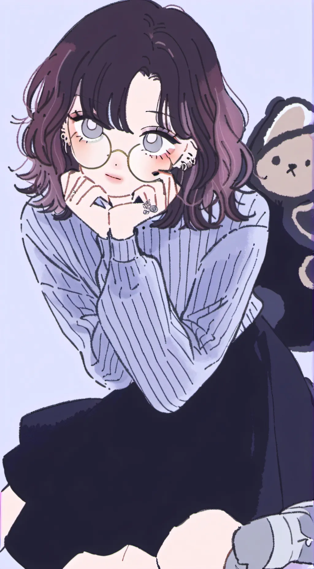 ai character: Valerie  background