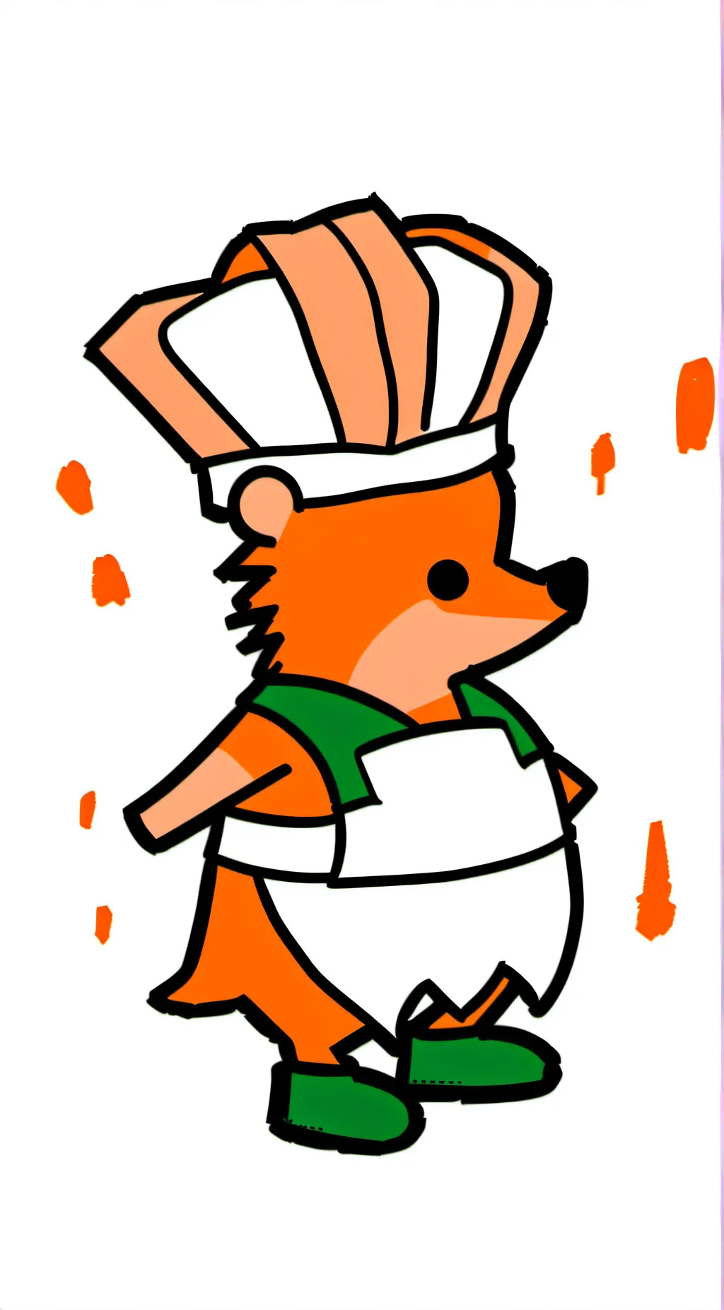 ai character: Nevin the hedgehog background