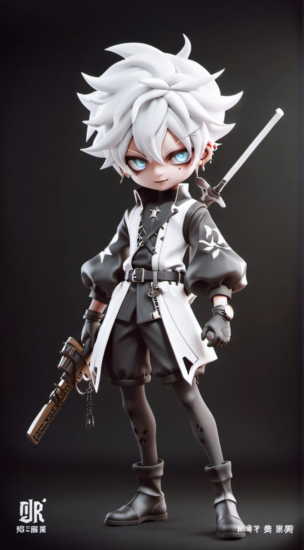 ai character: gojo background