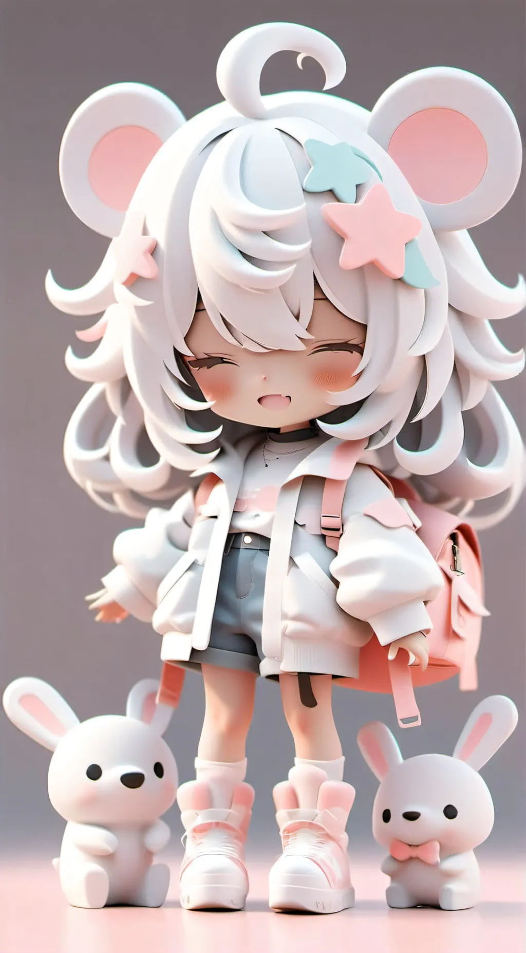 ai character: Luna background