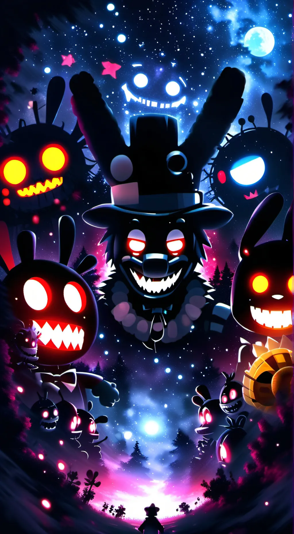 ai character: fnaf background