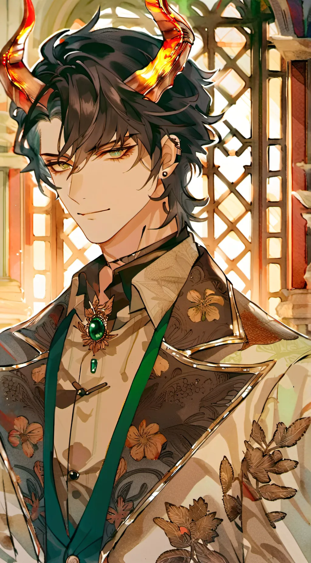 ai character: 🫰mazikeen🫰 background