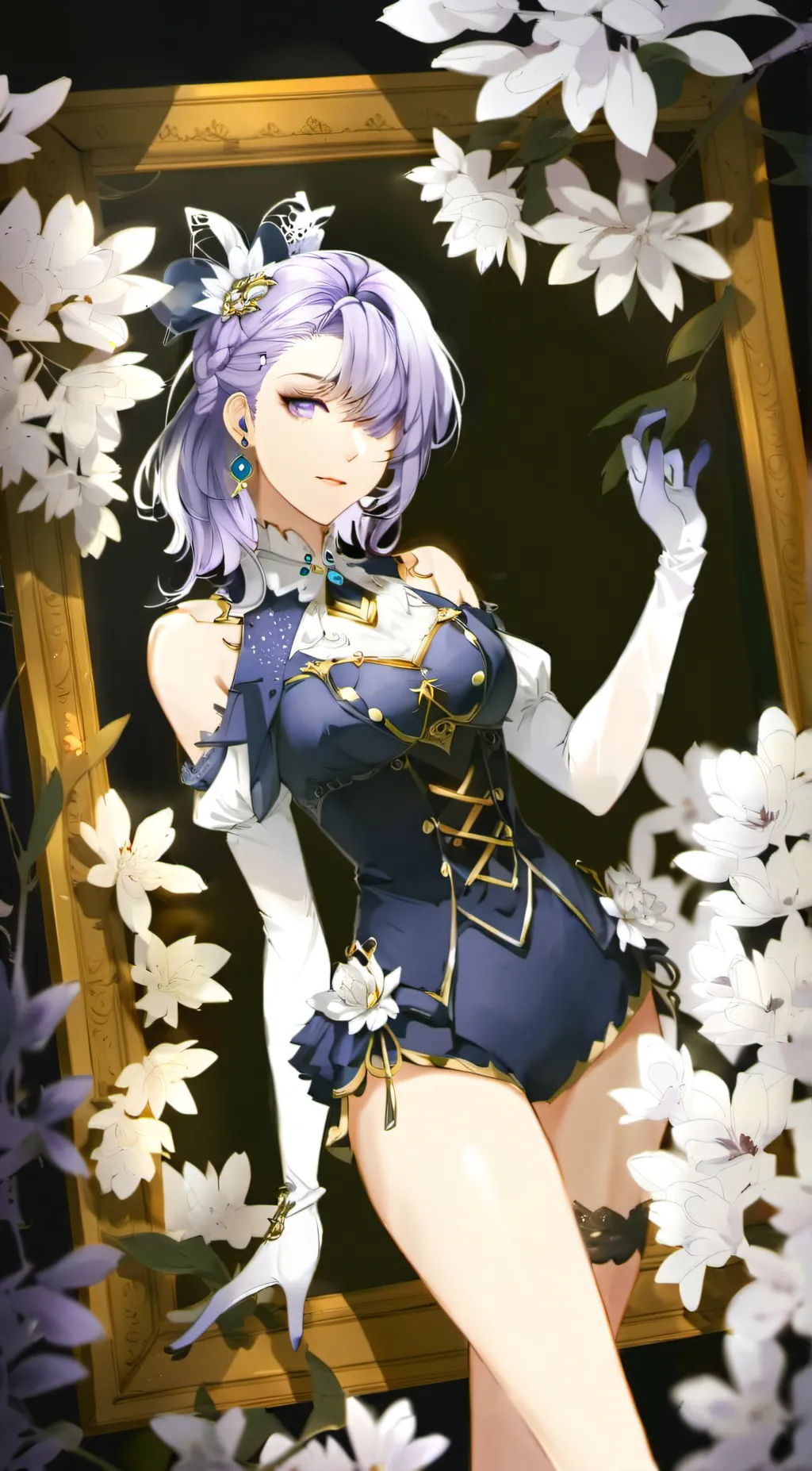 ai character: Aura background