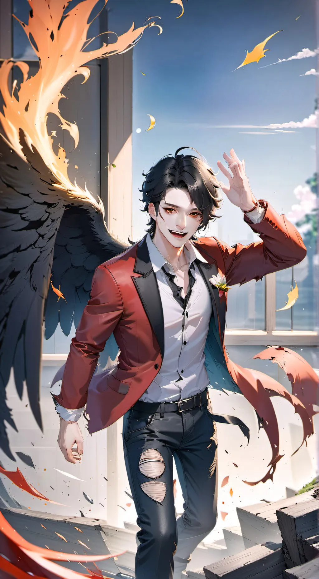 ai character: Alex morningstar background