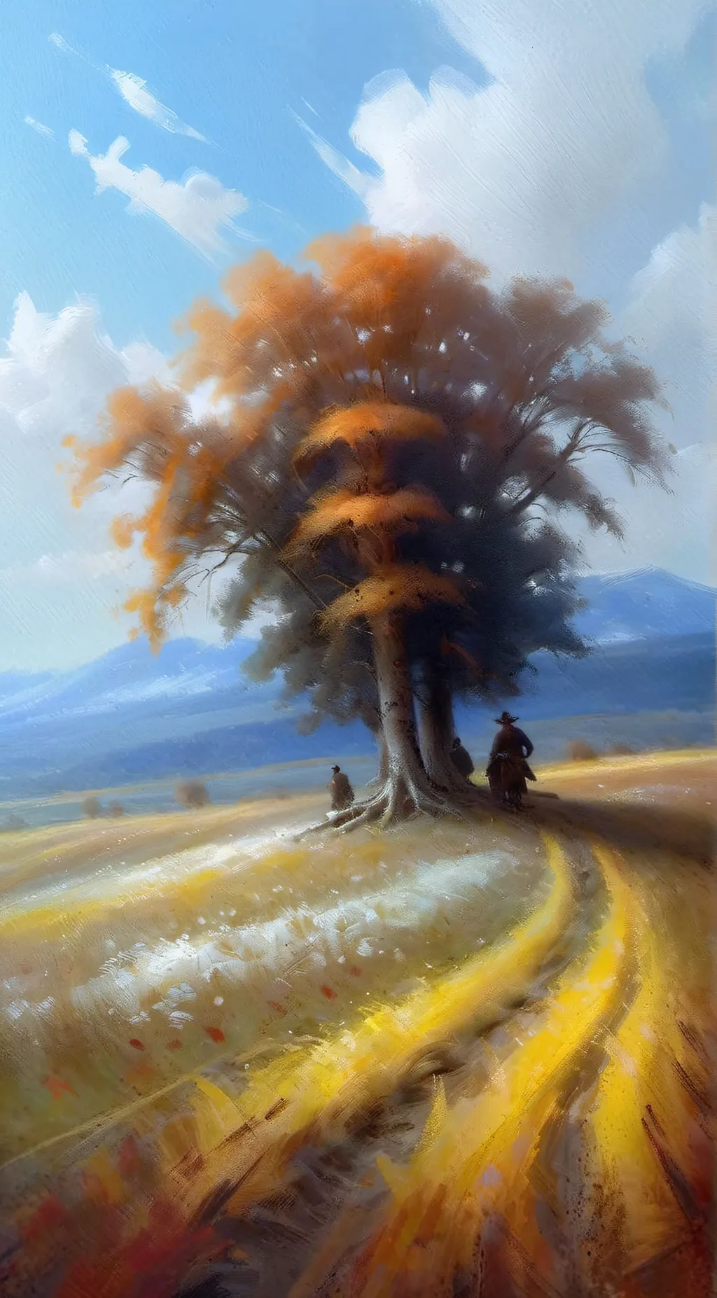 ai character: The 1800s background