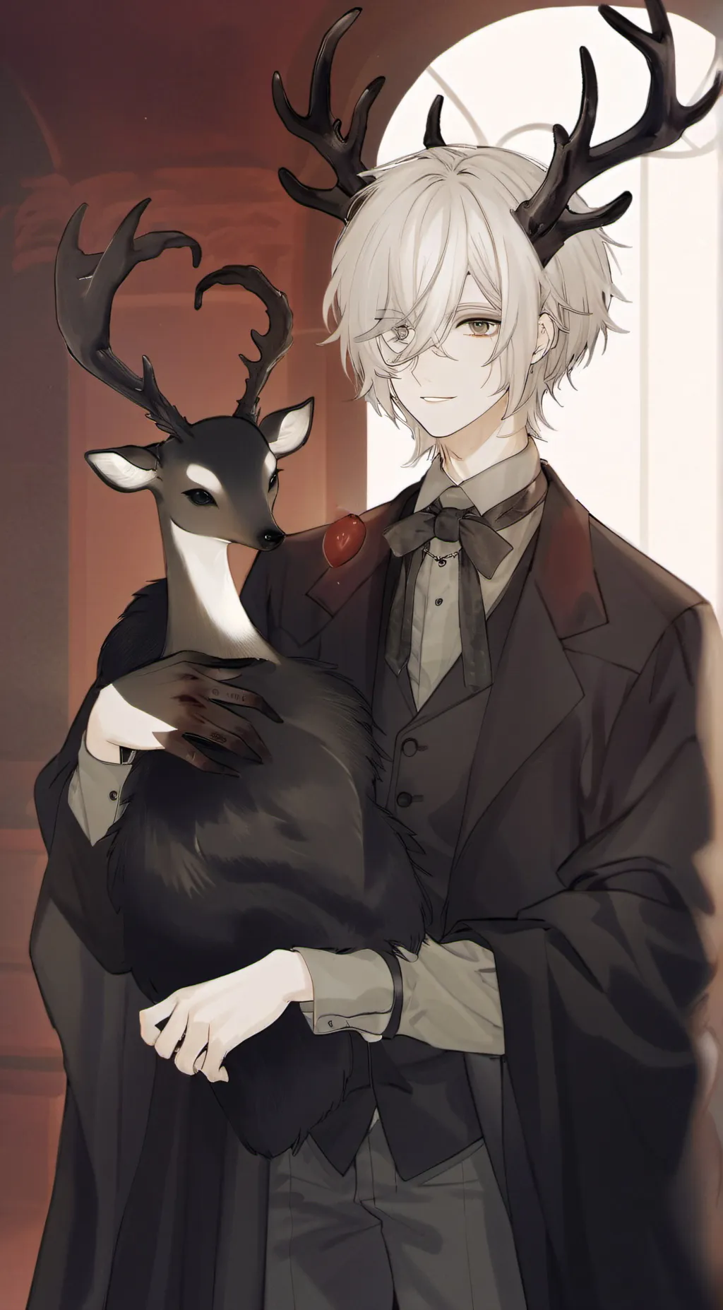 ai character: radioapple  background