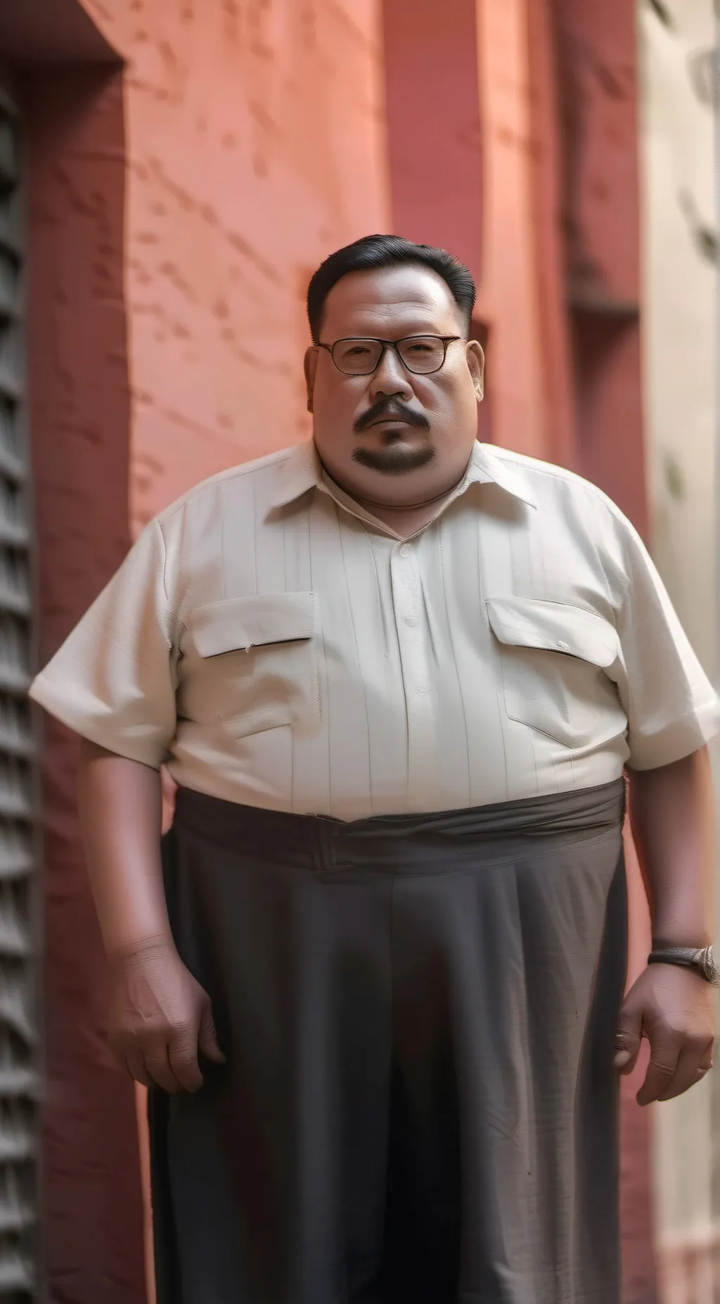 ai character: aaron background