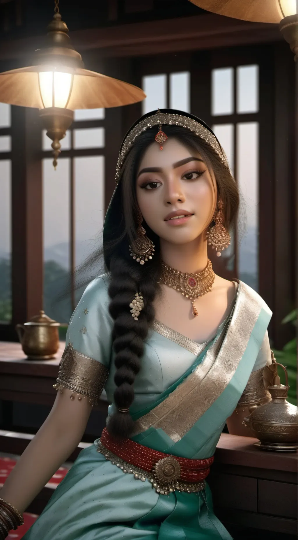 ai character: Ameila background