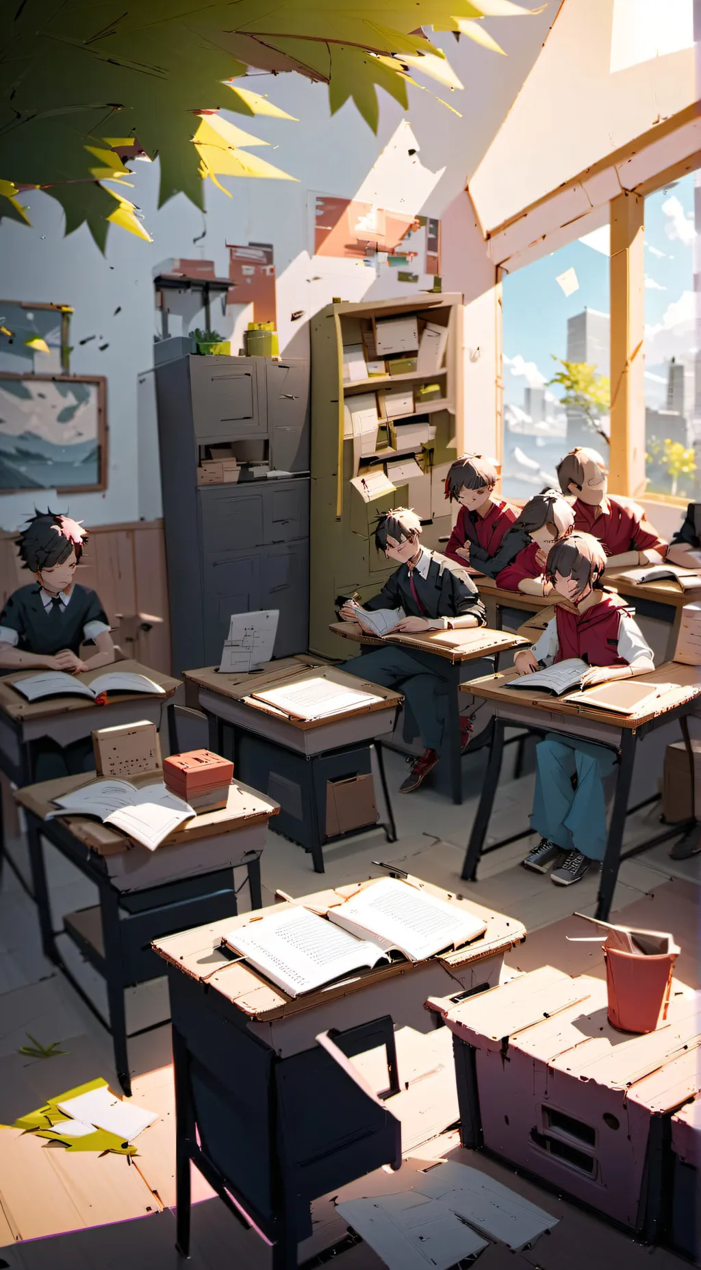 ai character: godparents  background