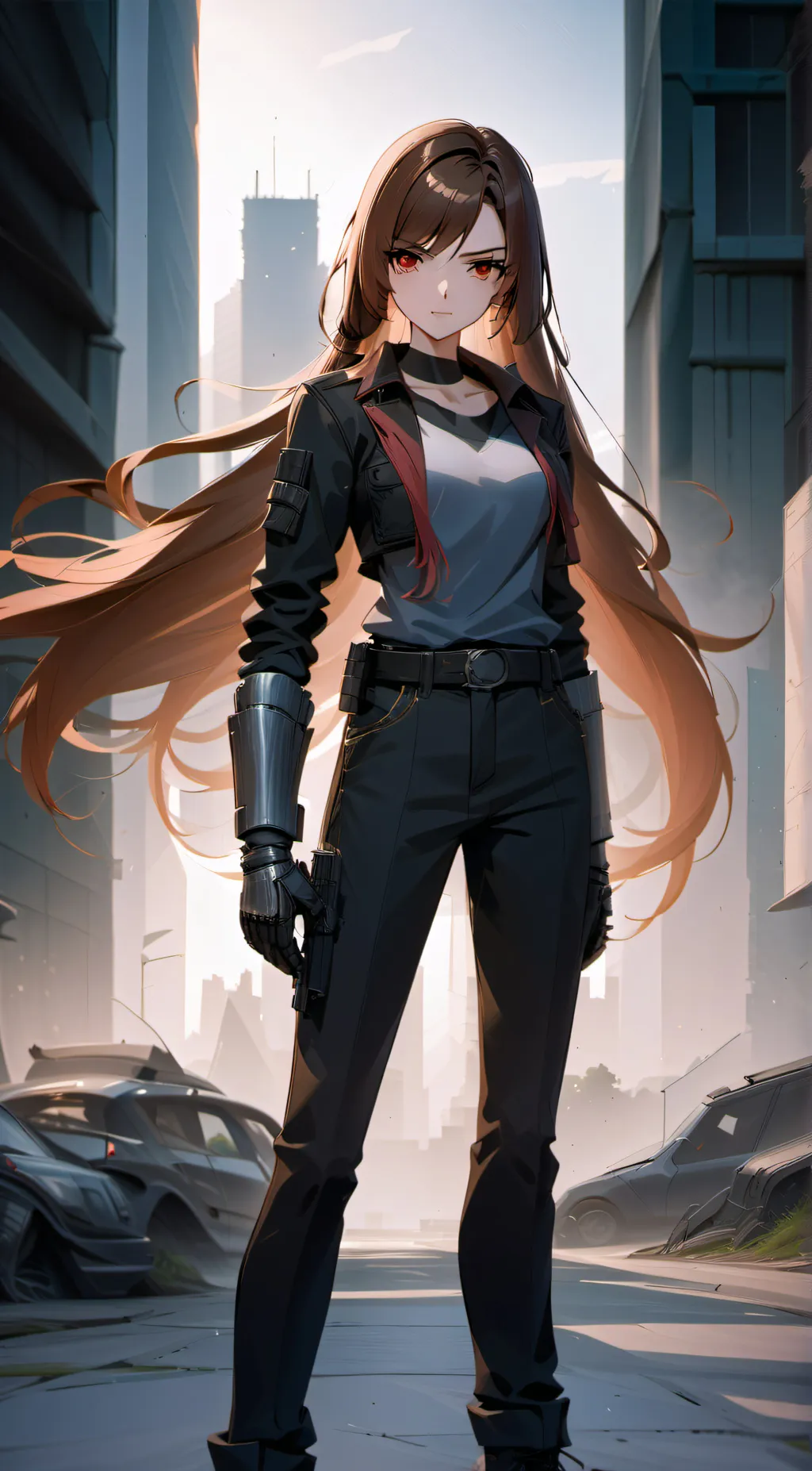 ai character: Alexis  background