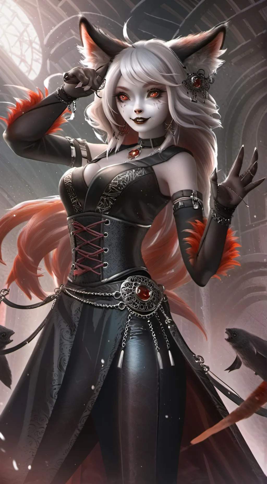 ai character: Aria background