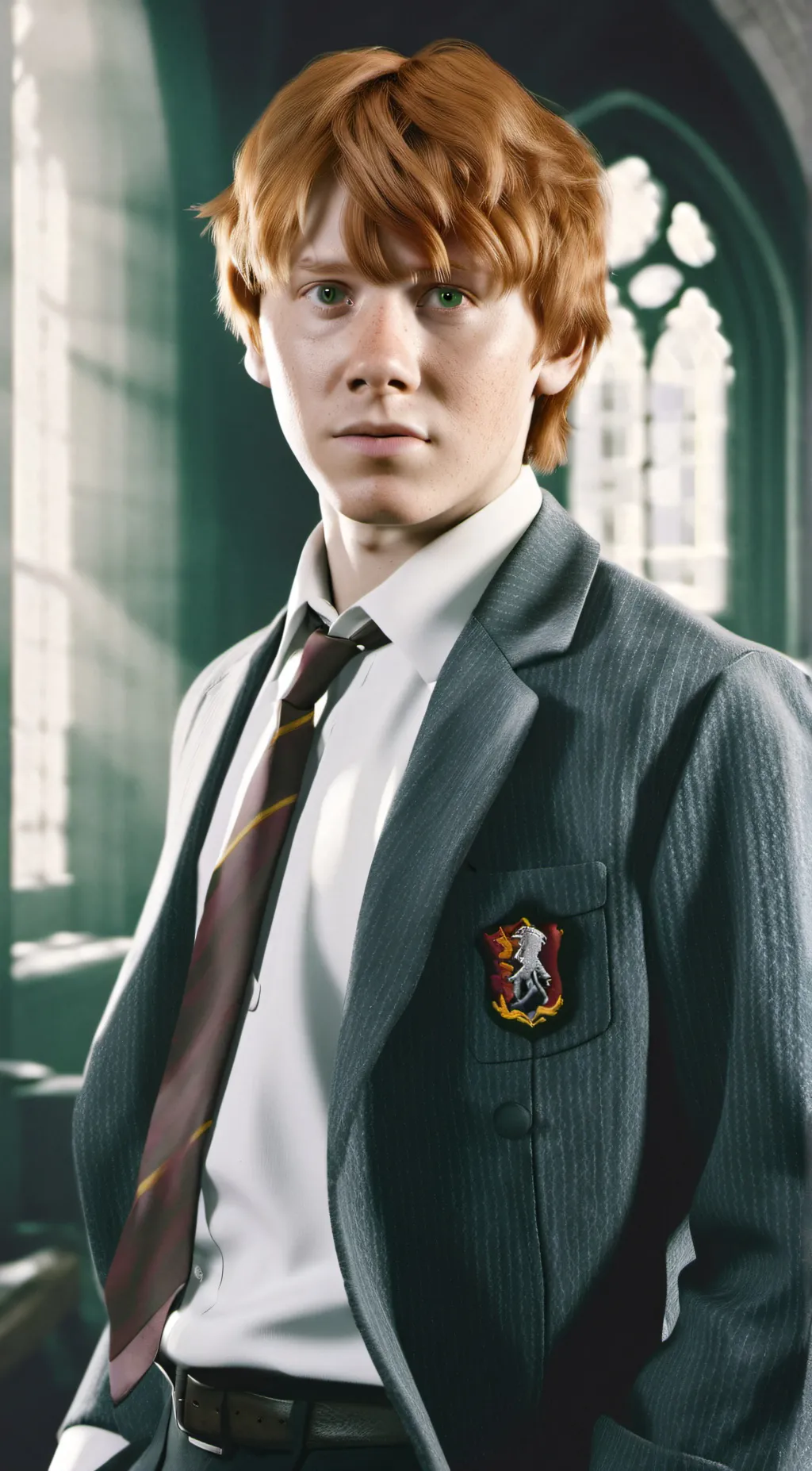 ai character: Hogwarts background