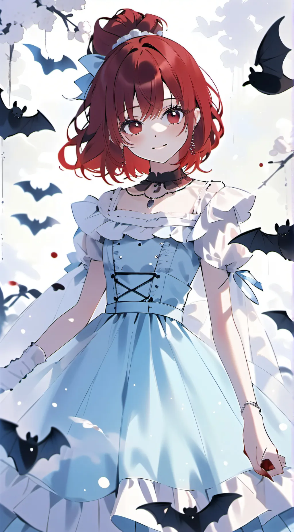 ai character: Veronica  background