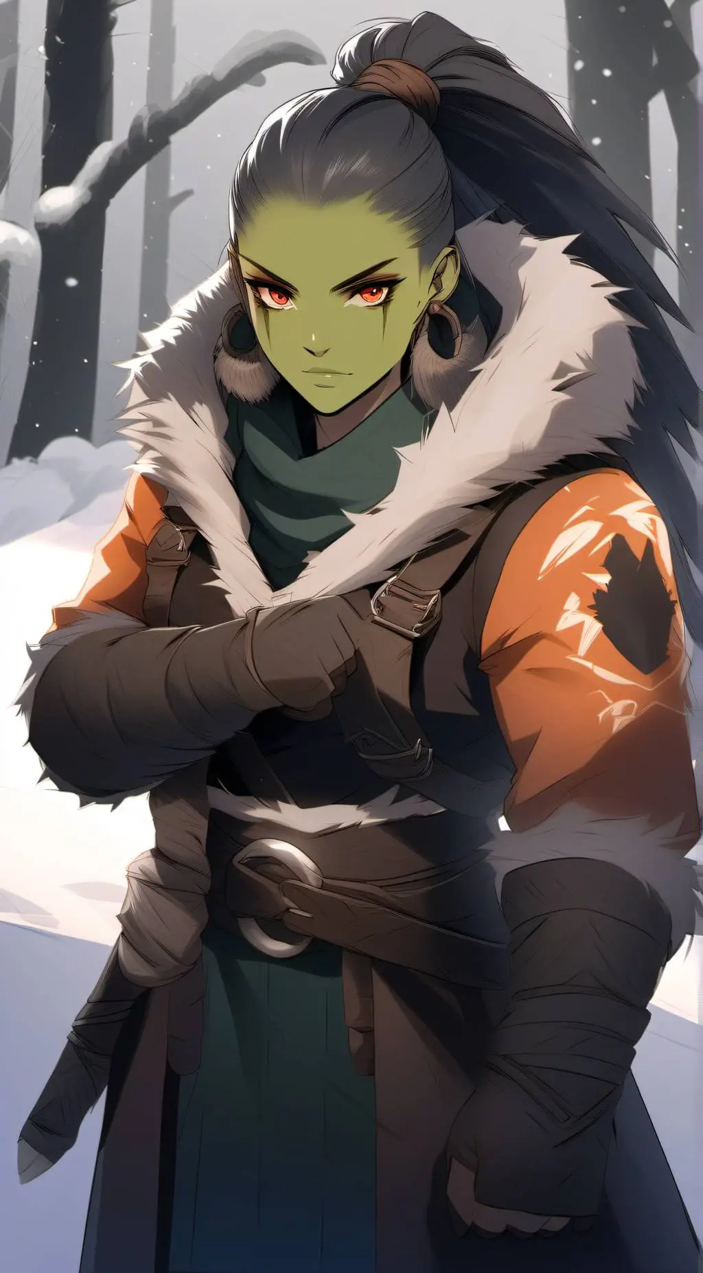 ai character: Zara background