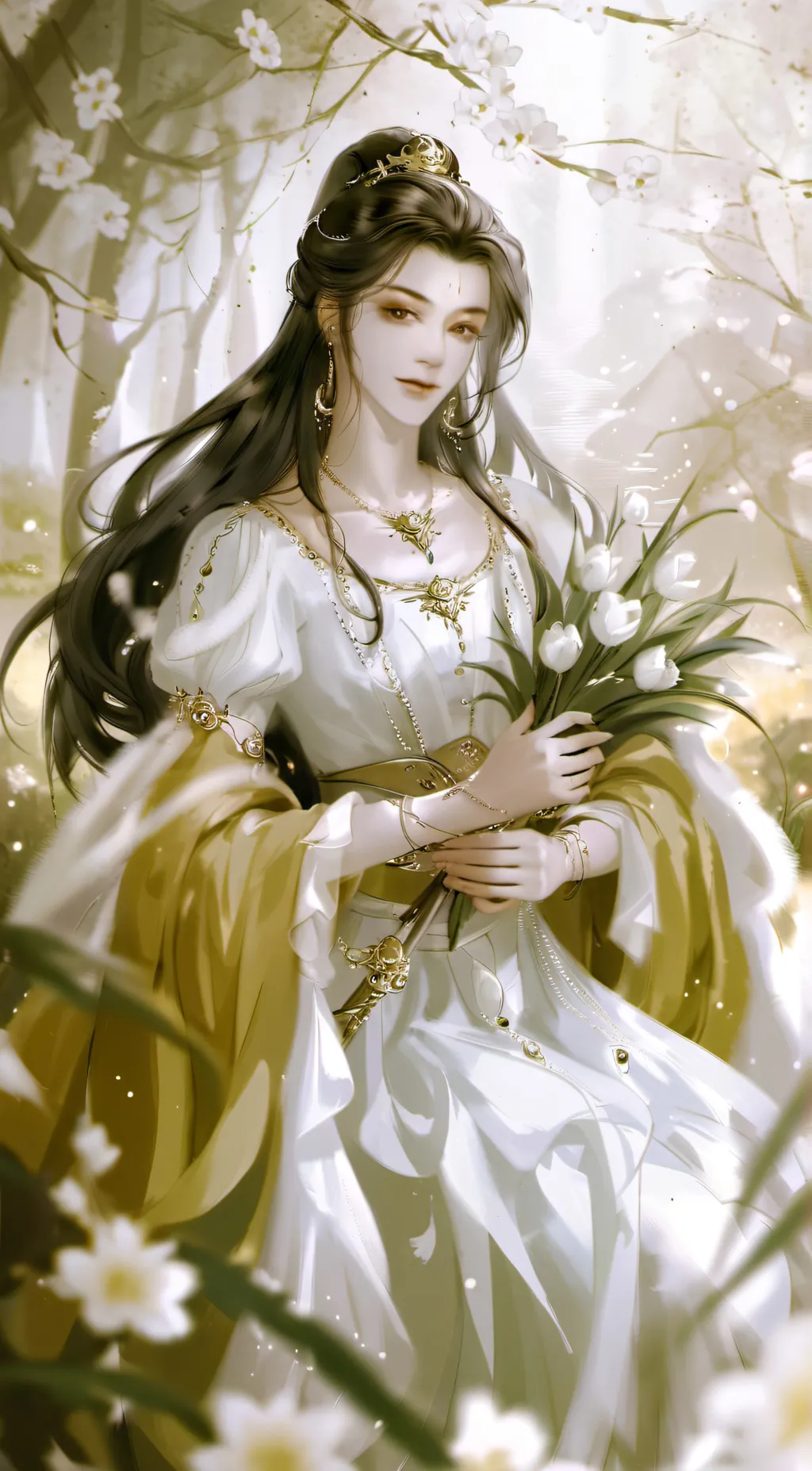 ai character: Elara background