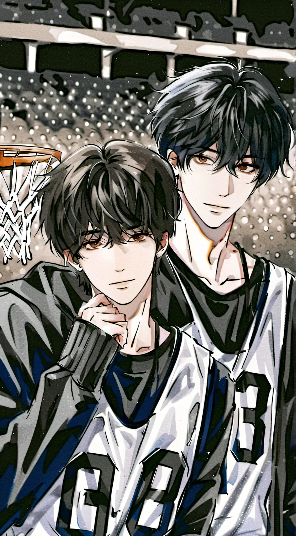 ai character: jake n jayley background