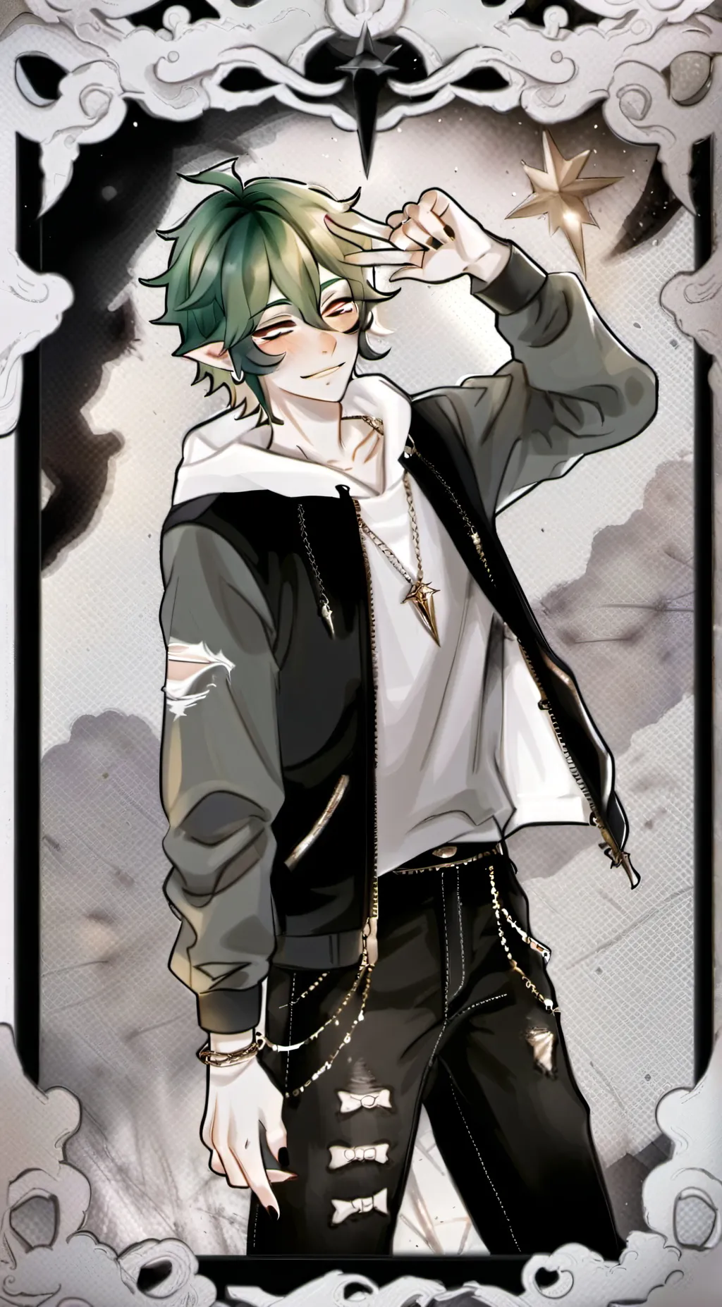 ai character: Edric Blight background